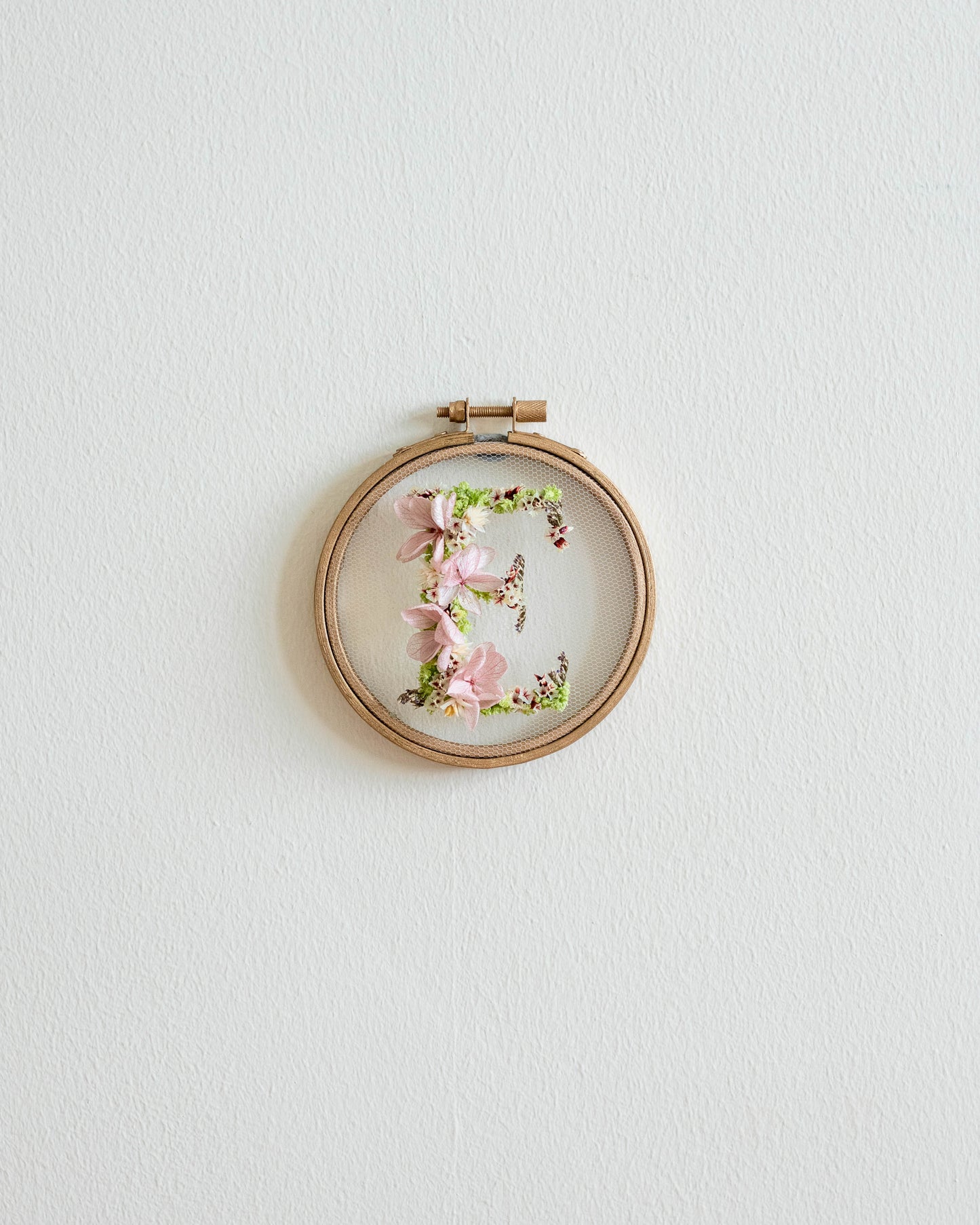 Wild Wild West Monogram Hoop