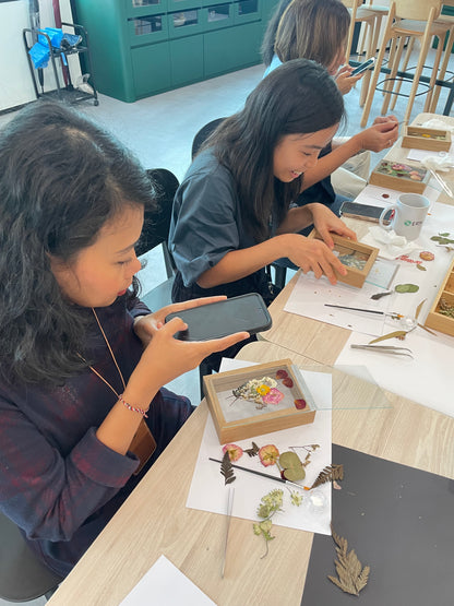 Pressed Flowers Art Jamming Workshop [2hrs]