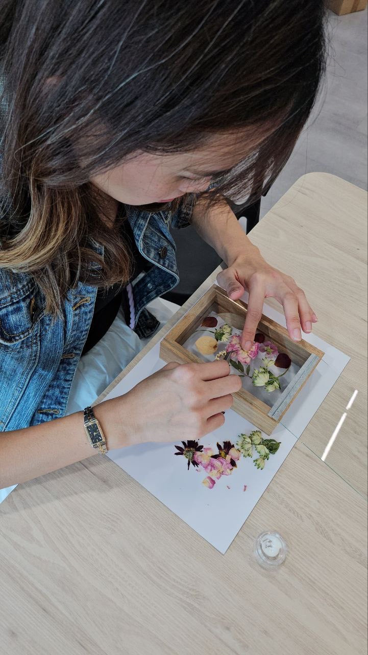 Pressed Flowers Art Jamming Workshop [2hrs]