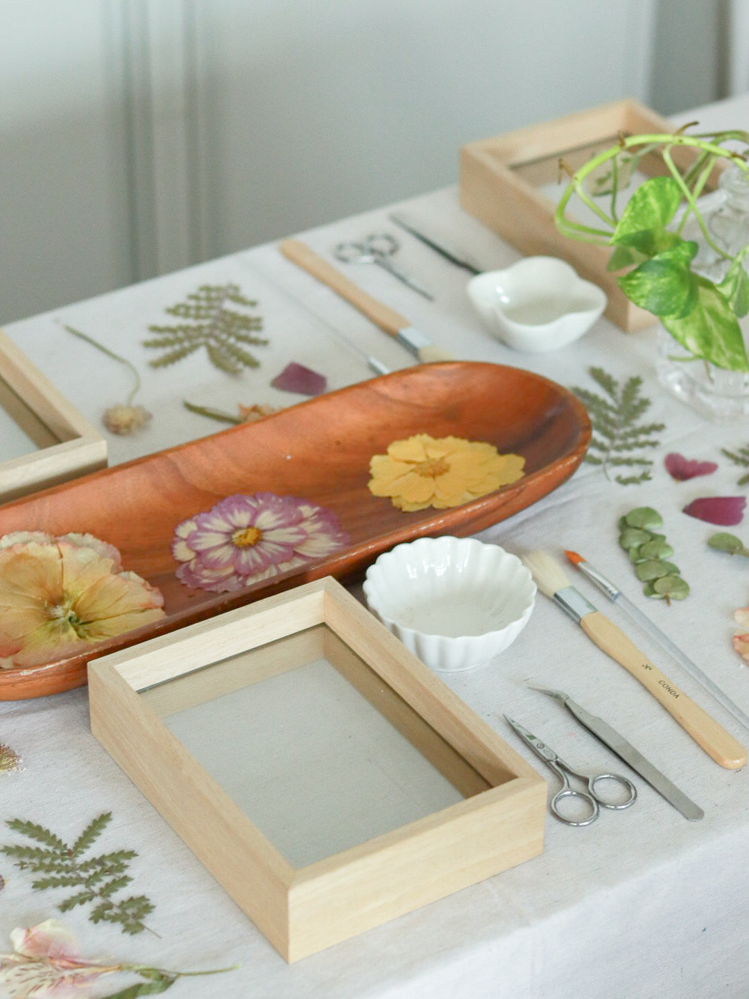 Pressed Flowers Art Jamming Workshop [2hrs]