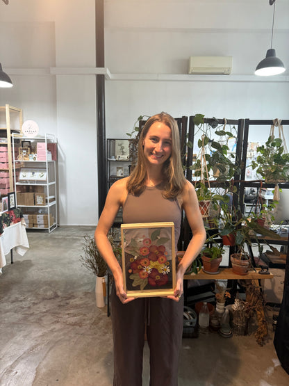 Pressed Flowers Art Jamming Workshop [3hrs]