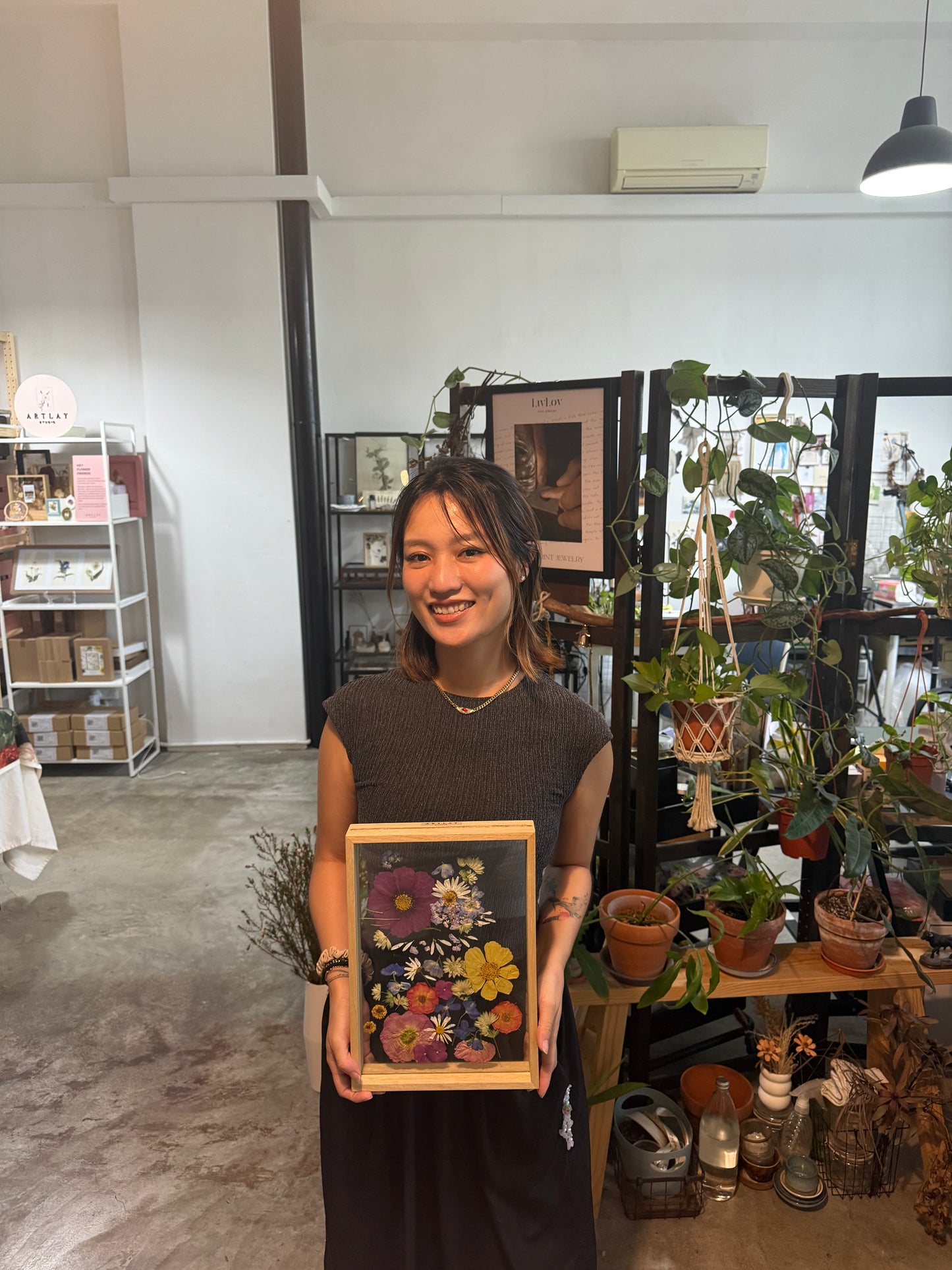 Pressed Flowers Art Jamming Workshop [3hrs]