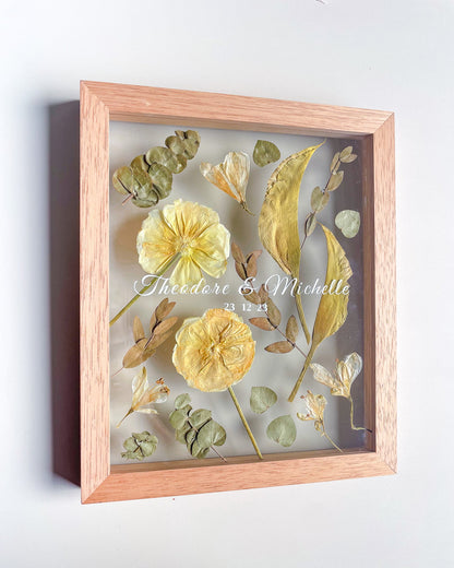 La Cholla Pressed Floral Frame
