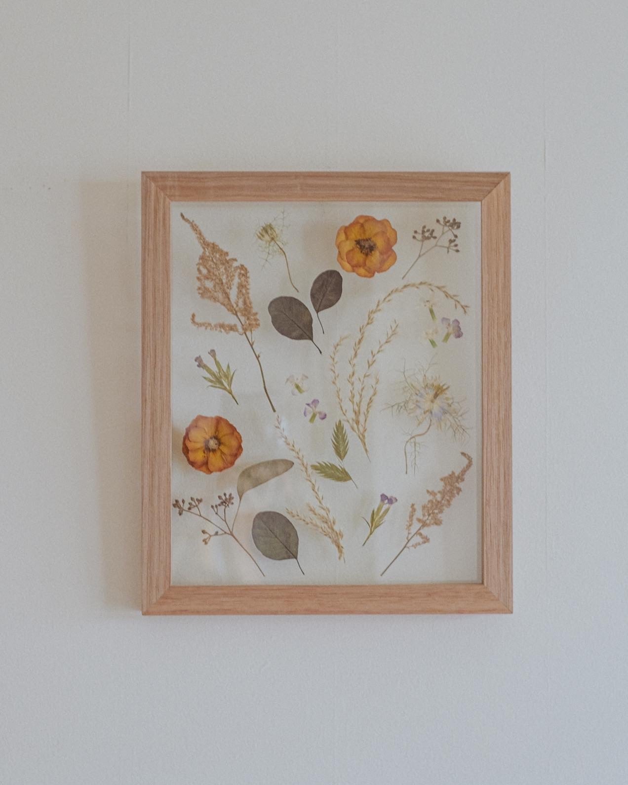 La Cholla Pressed Floral Frame