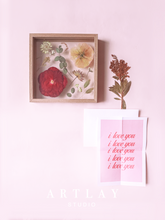 Load image into Gallery viewer, N08| Pressed Floral V&#39;day Edition
