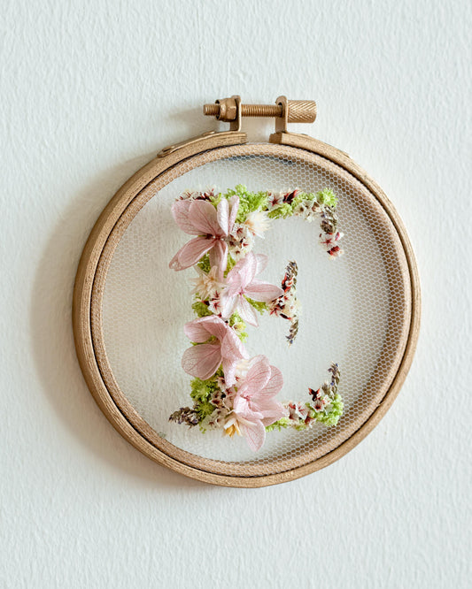 Wild Wild West Monogram Hoop